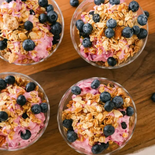 Beet Cheesecake Breakfast Parfait